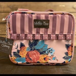 MATILDA JANE Lunch Box Floral Adorable and New!
